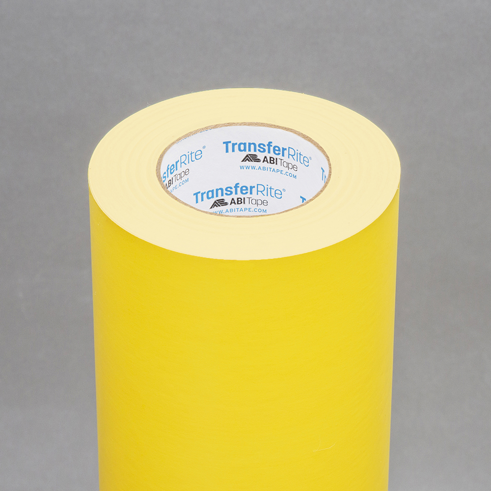 MasterVision BVCFM2503 7/8 x 6 Yellow Magnetic Dry Erase Tape Strip -  25/Pack